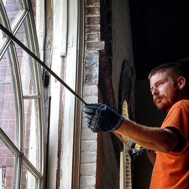 Did you know we have built and restored historic wood windows for people and companies all across America?  This one was for Georgia Southwestern University.